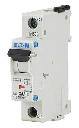 Produktfoto 1 von Eaton, Überspannungsschutz, 415 V ac DIN-Hutschiene 0.5 to 40 A FAZ-NA