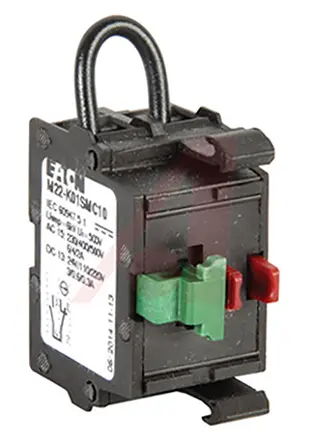 Produktfoto 1 von Eaton RMQ Titan M22 Druckschalter-Schaltelement LED Grün, Rot beleuchtet 1 Schließer/1 Öffner 500V Schraube