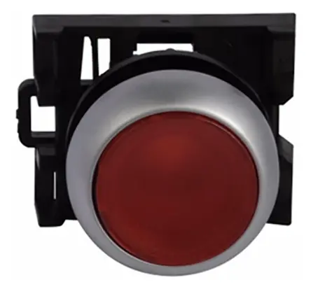 Eaton RMQ Titan M22 Drucktastenkopf Ø 22mm, Rot Rastend Rund Kunststoff, IP67