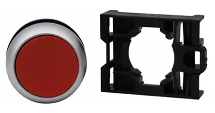 Produktfoto 1 von Eaton RMQ Titan M22 Drucktastenkopf Ø 22 mm, Rot wartungsfrei Rund Rund Kunststoff, IP67