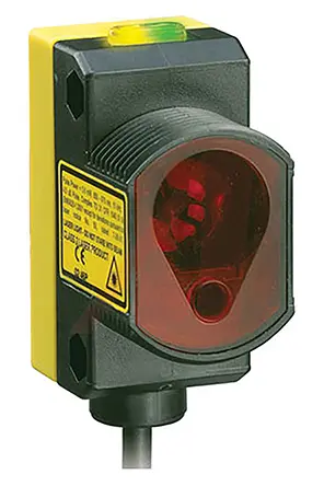Produktfoto 1 von Banner QS18 zylindrisch Optischer Sensor, Reflektierend, Bereich 6,5 m, PNP Ausgang, Anschlusskabel