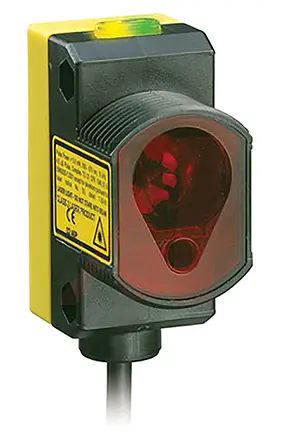 Banner QS30 Kubisch Optischer Sensor, Diffus, Bereich 400 mm, NPN/PNP Ausgang, 5-poliger M12-Steckverbinder