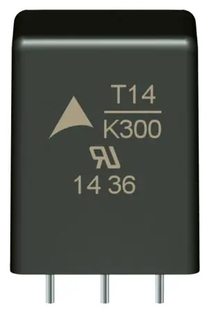 TDK T Scheibenvaristor, 400 pF, 470 V, 6000 A max., Ø 14 mm, 13 mm, L. 17 mm