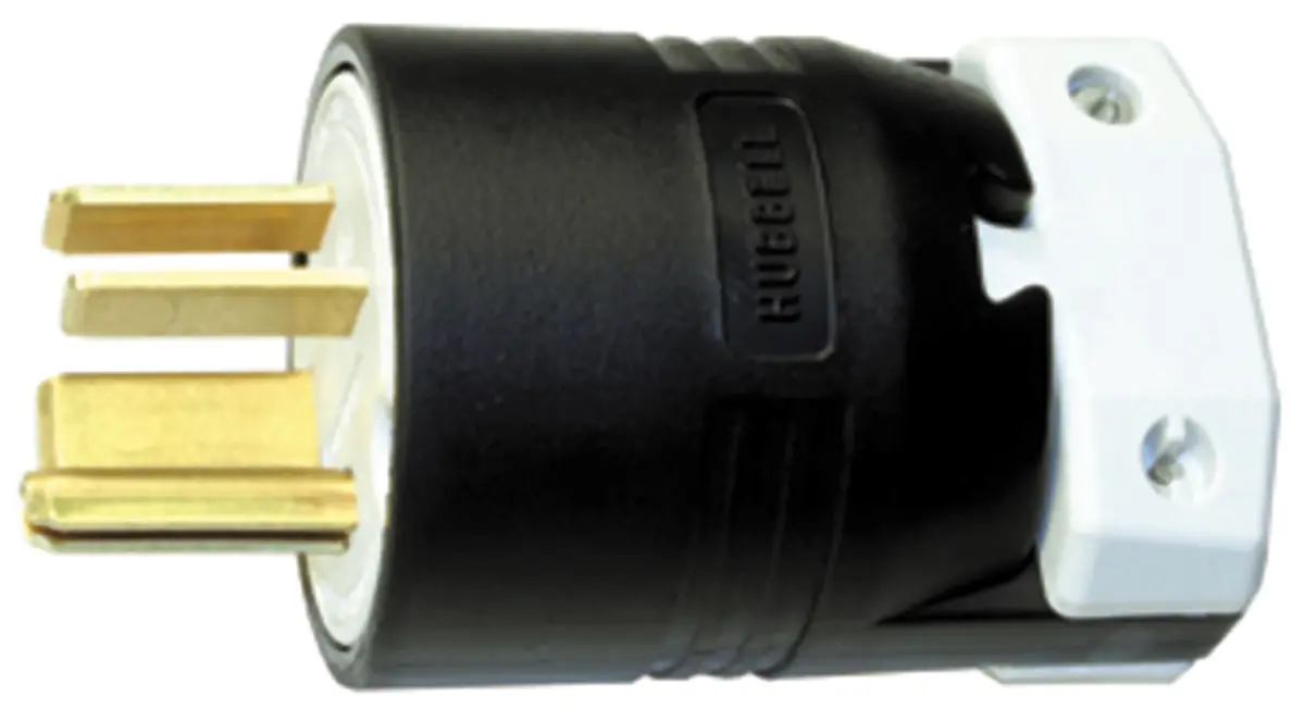 Hubbell Netzstecker Kabel, 3P, NEMA 15 - 50P, 250 V / 50A Schwarz, für USA