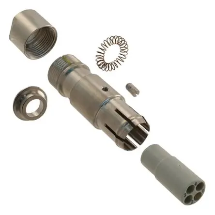 Produktfoto 1 von HARTING 915 Kontakt für robusten Stromversorgungsstecker Buchse Crimpkontakt