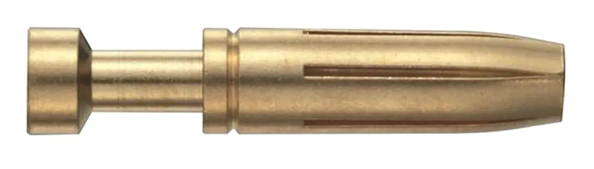 Produktfoto 1 von HARTING Han E Kontakt für robusten Stromversorgungsstecker Buchse Crimpkontakt 6 mm² 6 mm² Koaxialmodul