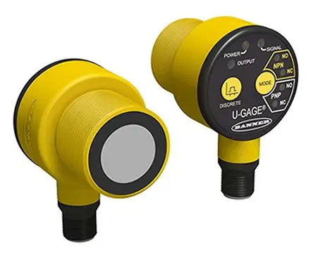 Banner T30UX M30 Ultraschall-Näherungssensor, Gewinderohr 1 m / 40mA PNP/NPN, IP67 30 V dc