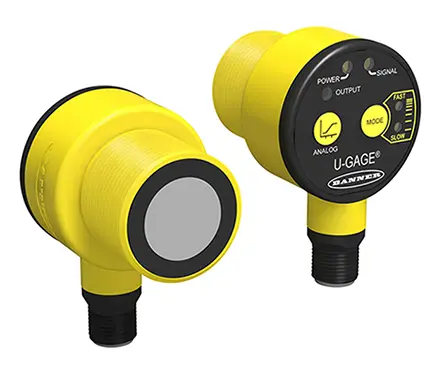Produktfoto 1 von Banner T30UX M30 Näherungssensor Ultraschall, Gewinderohr 1 m 4-20 mA 10 → 30 V dc / 40 mA, IP67