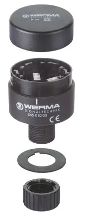 Produktfoto 1 von Werma 845 Anschlusseinheit 230V ac/dc Wechselstrom/Gleichstrom IP54, 52 mm x 65 mm