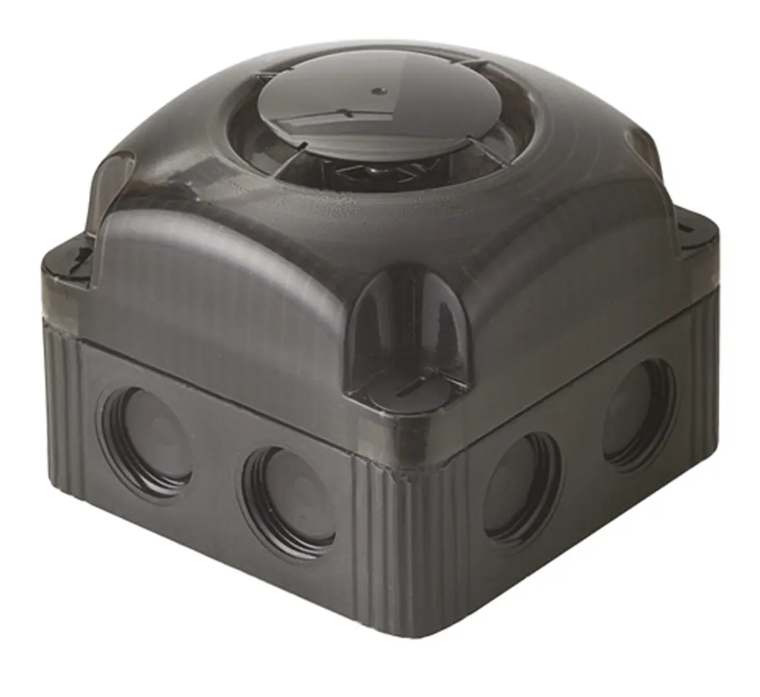 Produktfoto 1 von Werma 153  Elektronischer Signalgeber IP66 115 → 230 V ac -Ton 105dB Schwarz