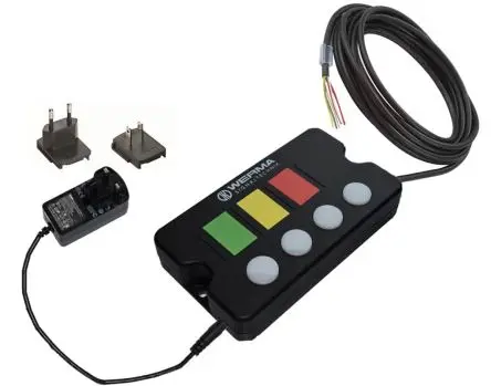 Produktfoto 1 von Werma LED Andon SmartBox Keine Summer-Komponente 4-stufig 250V ac Filament/Warnsummer, Dauer Basis 79 mm Multifunktion