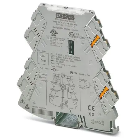 Produktfoto 1 von Phoenix Contact Serie MINI MCR Signalwandler 30V dc, 9.6 V dc, Strom/Spannung 0 → 12 V, 0 → 24 mA EIN / Transistor 0 →
