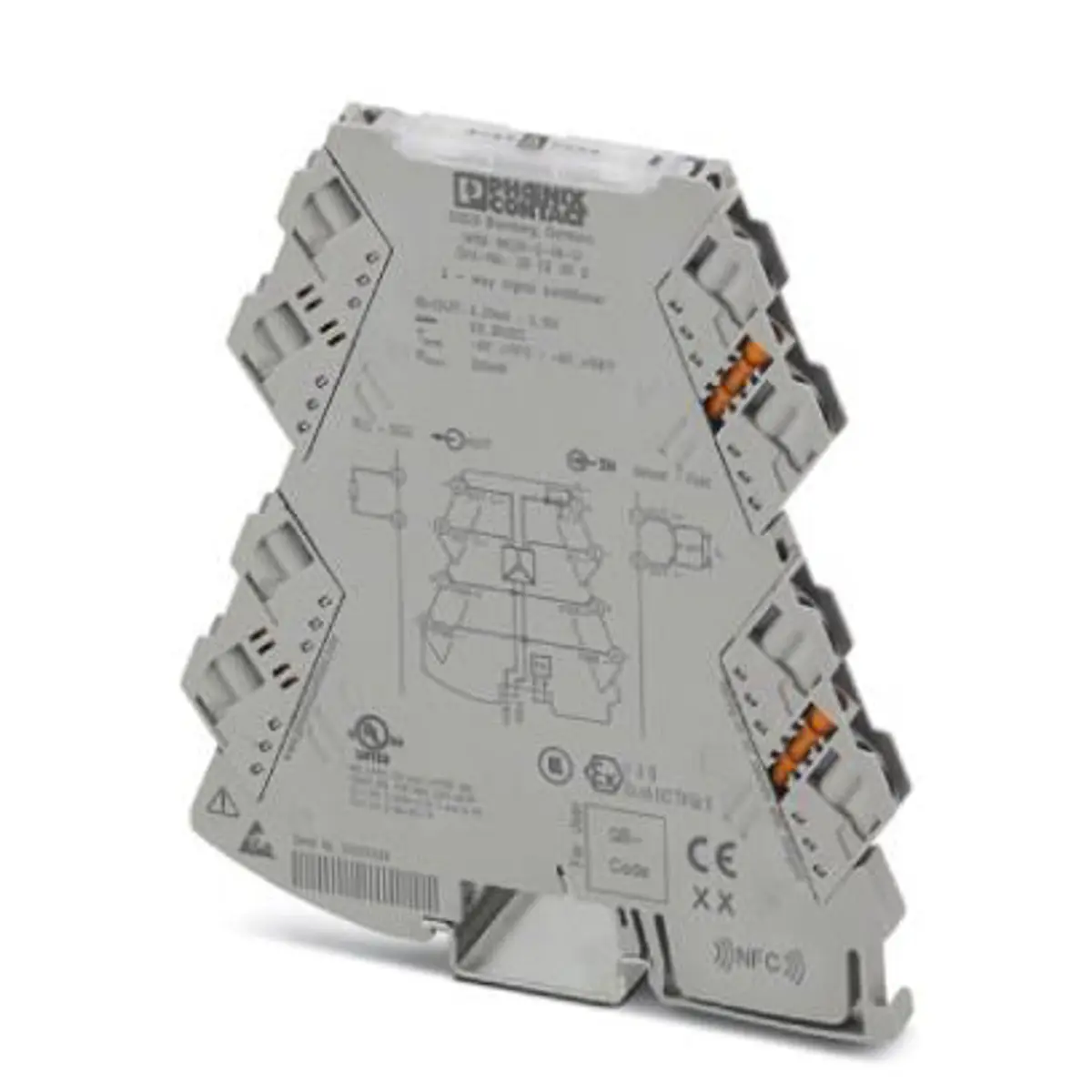 Produktfoto 1 von Phoenix Contact Serie MINI MCR Signalwandler 9.6/30 V dc, Strom 4 to 20 mA EIN / Spannung 0/11 V AUS DIN-Hutschiene,