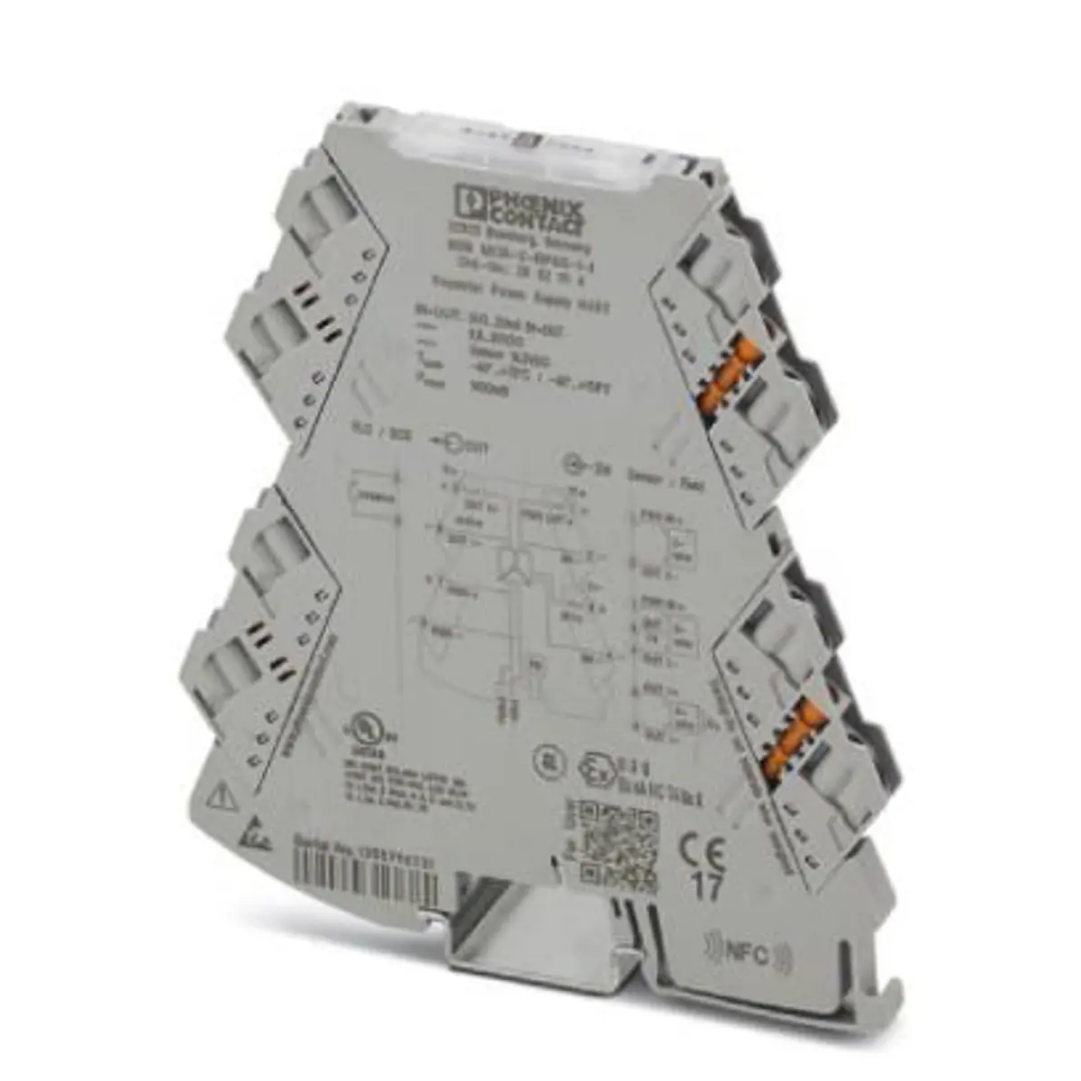 Produktfoto 1 von Phoenix Contact Serie MINI MCR Signalwandler 9.6/30 V dc, Strom 0 to 20 mA EIN / Strom 0 to 24 mA AUS DIN-Hutschiene, C,