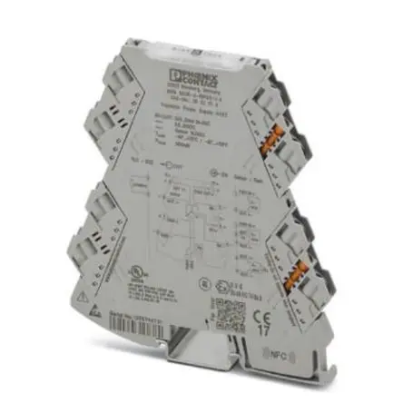 Produktfoto 1 von Phoenix Contact Serie MINI MCR Signalwandler 30V dc, 9.6 V dc, Strom 0 → 20 mA EIN / Strom 0 → 24 mA AUS DIN-Hutschiene,
