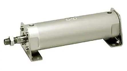 Produktfoto 1 von SMC 177.8 mm NCG Pneumatikzylinder Doppeltwirkend