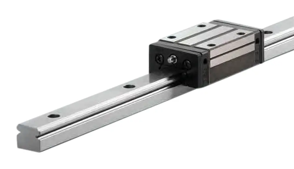 Produktfoto 1 von NSK Serie N1S, Lineare Führungsschiene, Kohlenstoffstahl 15 mm x 1000 mm 9100 N