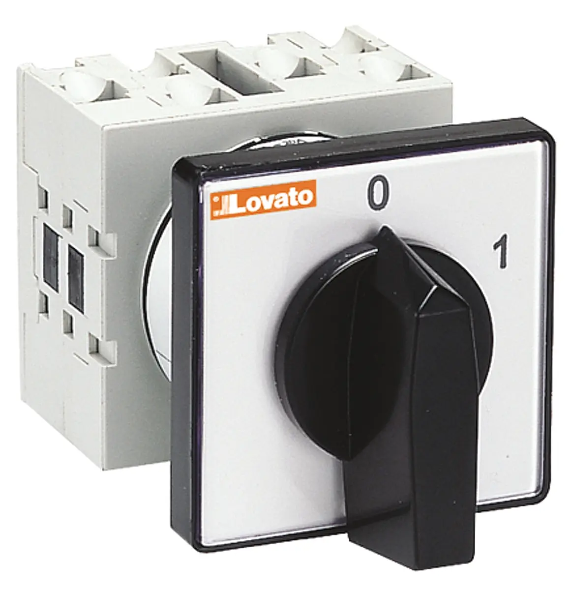 Produktfoto 1 von Lovato GX Nockenschalter, 2-polig / 20A, 2 Schließer, 690V ac, 1, 3-phasig, 2-Stufen Schraub, 60°-Wurfwinkel