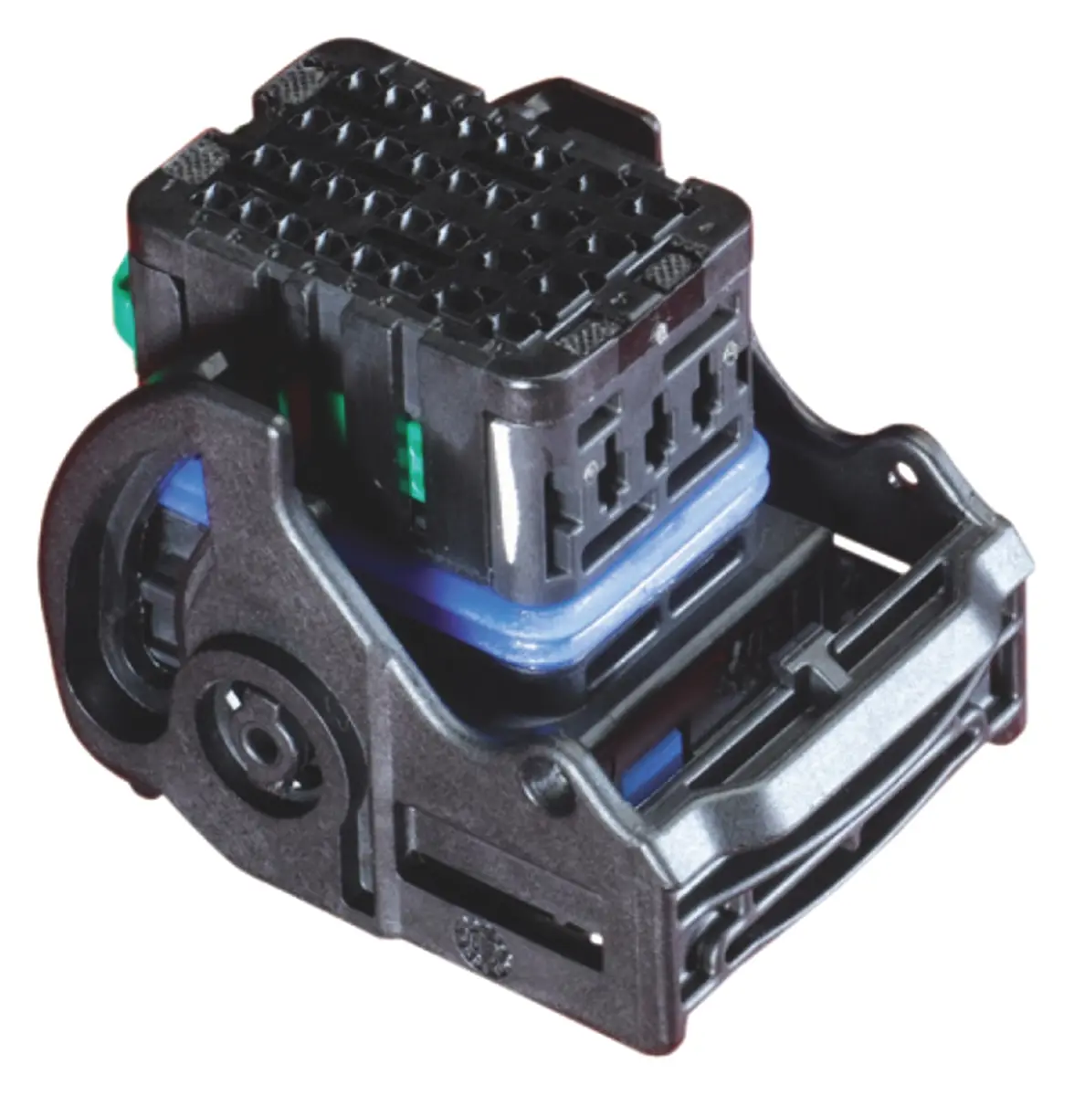 Produktfoto 1 von Molex CMC  Automotive, Kfz-Steckverbinder, Crimp-Gehäuse, Buchse, 32-polig, Schwarz / 4-reihig, 6 A, 12 A