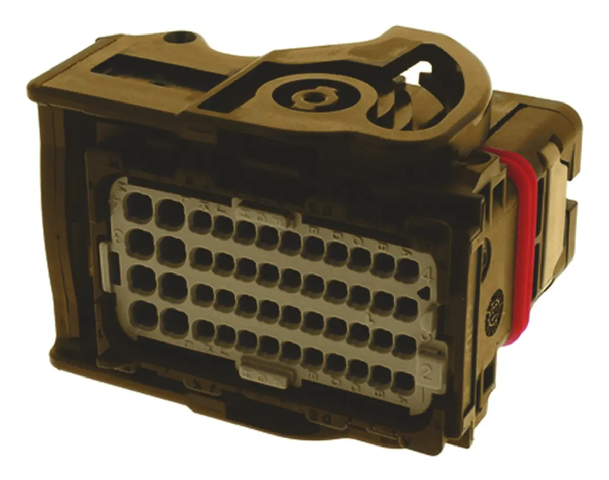Produktfoto 1 von Molex CMC  Automotive, Kfz-Steckverbinder, Crimp-Gehäuse, Buchse, 48-polig, Braun / 4-reihig, 2.5 A, 12 A