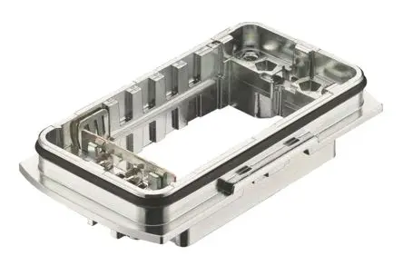 Produktfoto 1 von HARTING 1112600 Gehäuse für robusten Stromversorgungsstecker Drucktaster, Oberfläche Anbaugehäuse, IP67