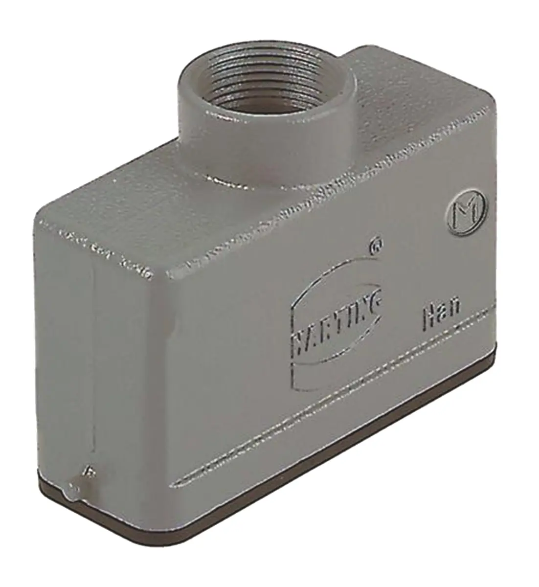 Produktfoto 1 von HARTING Han A Kappe für robusten Stromversorgungsstecker Einhebel 1 16A Haube, IP65