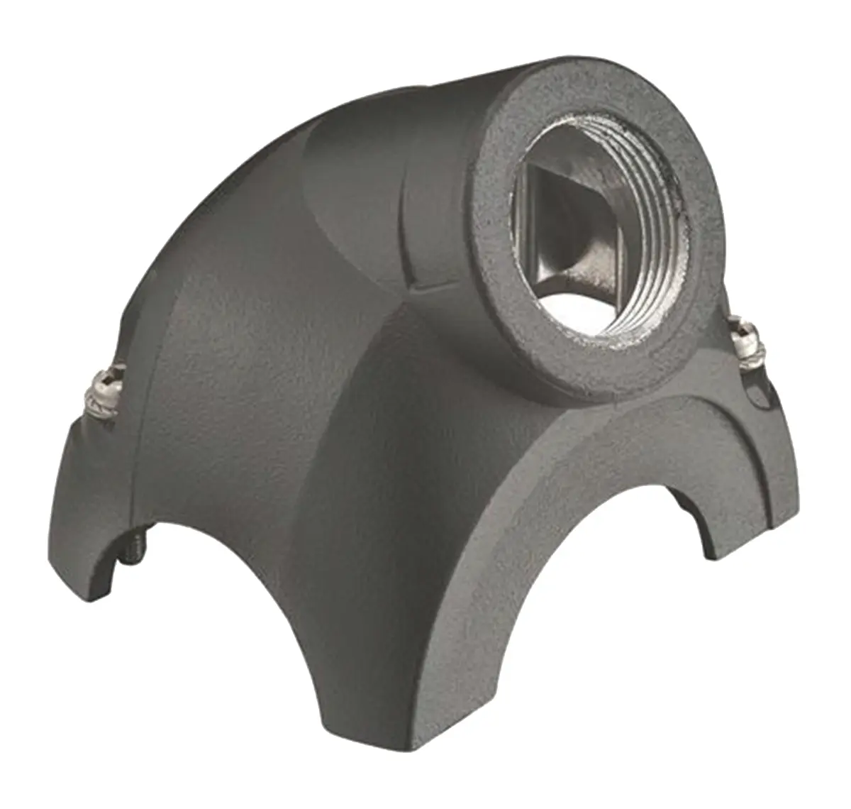 Produktfoto 1 von HARTING 1112300 Kappe für robusten Stromversorgungsstecker, SMD Steckverbinderkappe, IP40, IP65