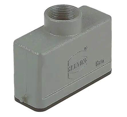 Produktfoto 1 von HARTING 92000 Kappe für robusten Stromversorgungsstecker Einhebel 1 16A Steckverbinderkappe, IP65