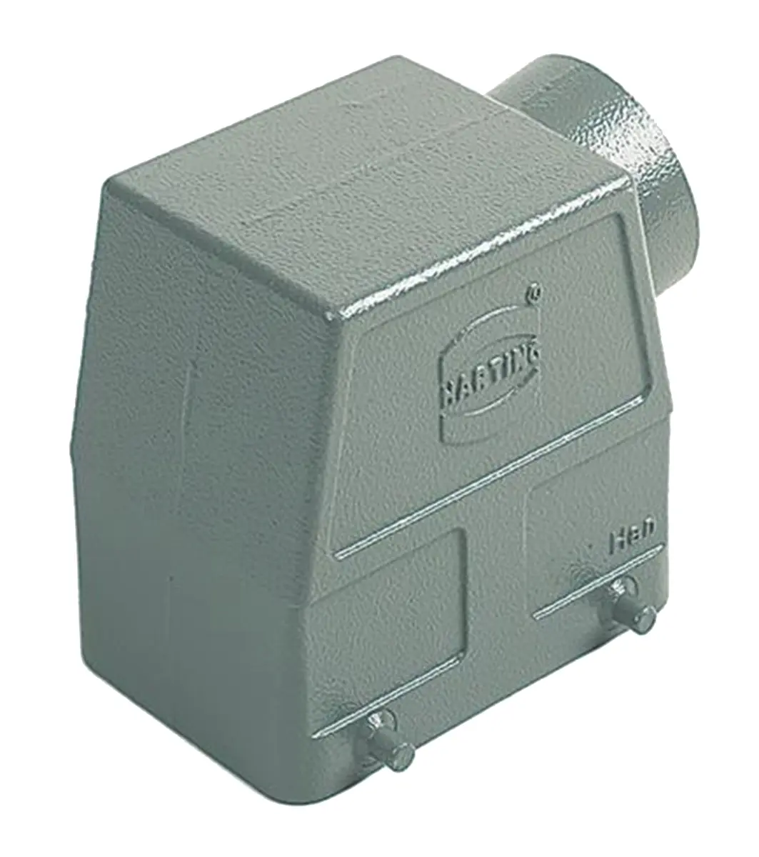 Produktfoto 1 von HARTING 92000 Kappe für robusten Stromversorgungsstecker Doppelter Hebel 2 32A Steckverbinderkappe, IP65