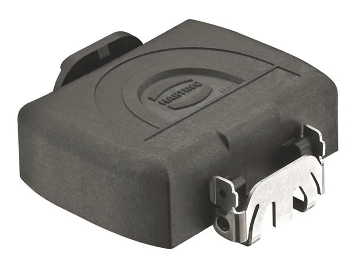 Produktfoto 1 von HARTING Han-Yellock Schutzabdeckung für Anbaugehäuse, 500 V, 4 mm², 0.14 mm², 10B