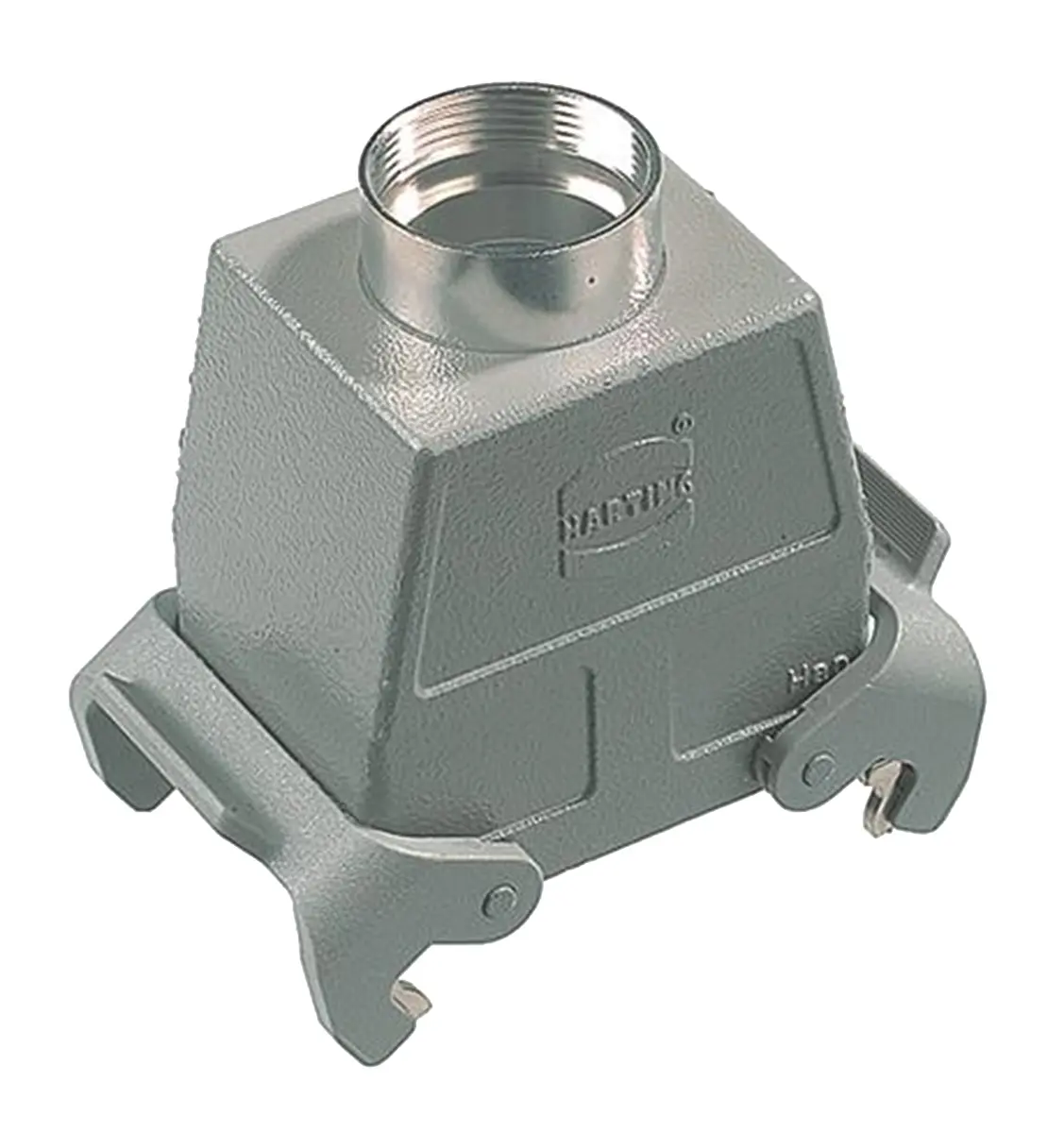 Produktfoto 1 von HARTING 92000 Kappe für robusten Stromversorgungsstecker 2 Hebel 2 32A Steckverbinderkappe, IP65