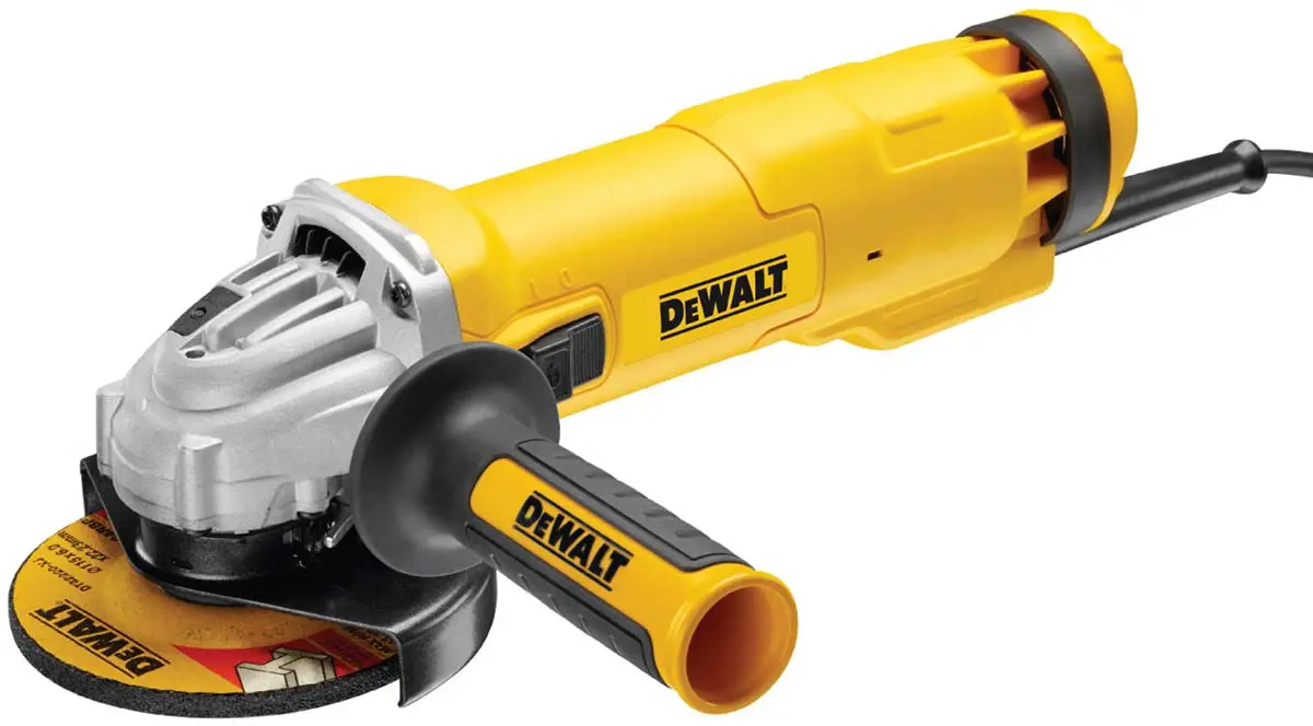 Produktfoto 1 von DeWALT DEW4206, 110 V Winkelschleifer Bürstenmotor / 900 W, Scheiben-Ø 115 mm 11000 rpm