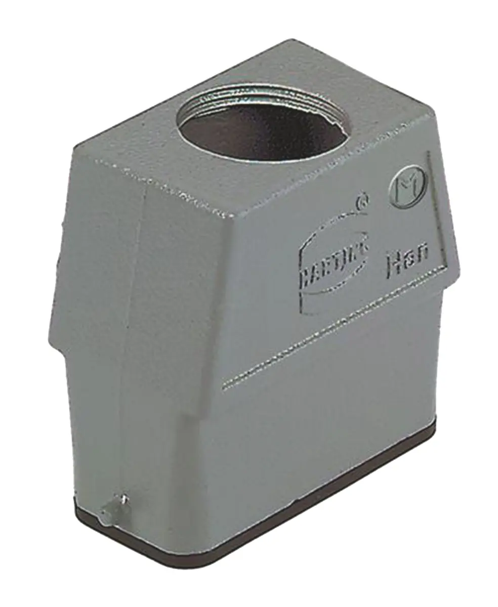 Produktfoto 1 von HARTING Han A Kappe für robusten Stromversorgungsstecker Einhebel 1 10A Steckverbinderkappe, IP65