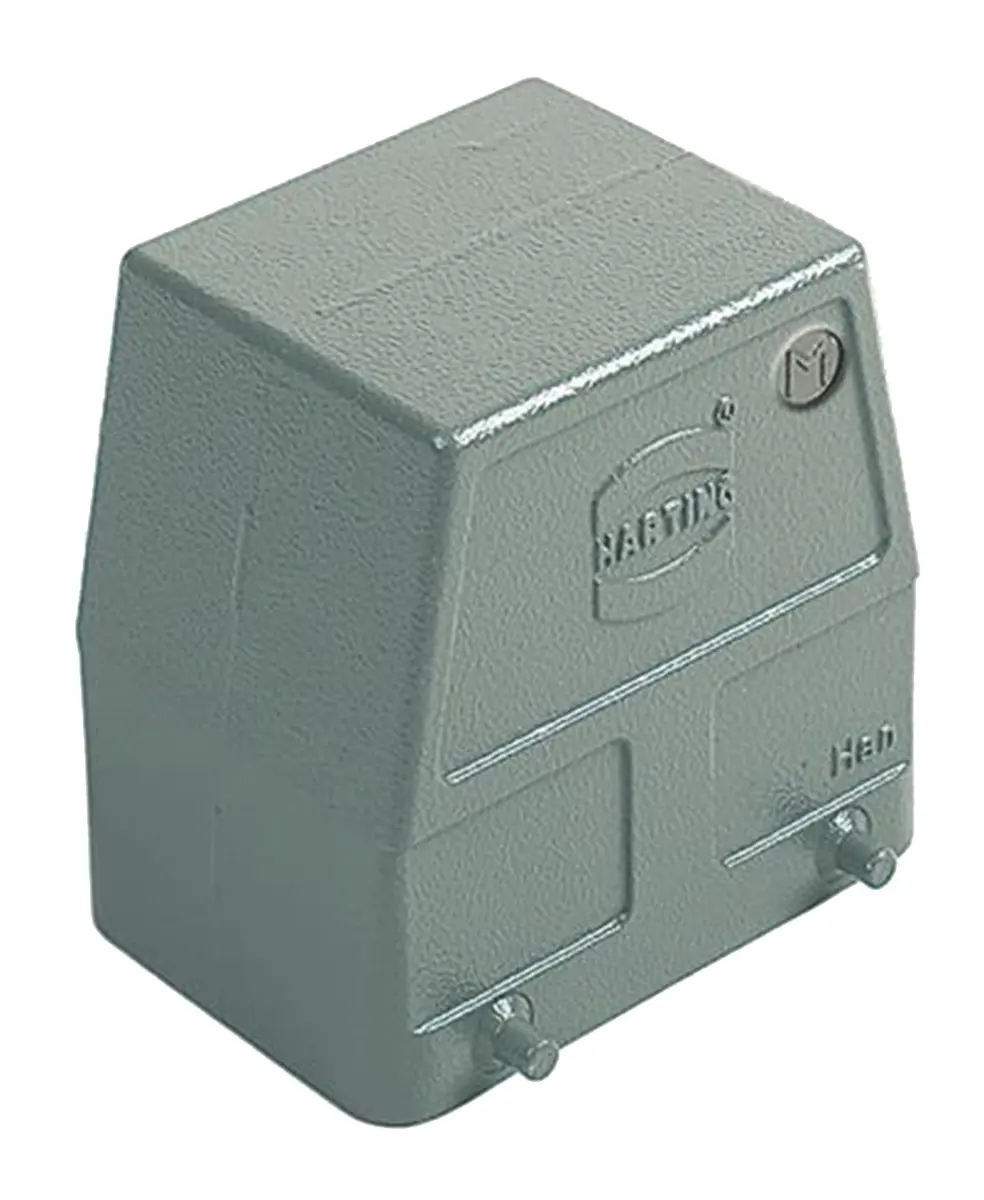 Produktfoto 1 von HARTING 1920000 Kappe für robusten Stromversorgungsstecker 2 Hebel 2, Anschlusshaube 32A Steckverbinderkappe, IP65