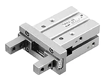 Produktfoto 1 von SMC MHZ Pneumatikgreifer, 2 Greifarme, Parallel, 0.7 Mpa max. M5 x 0.8