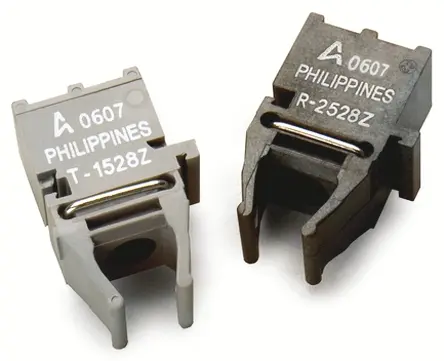 Broadcom HFBR-0508Z 10 MBd LWL-Sender, 13 ns 662 nm, Fallzeit 10 ns Vierkant Einrastmontage, Vielseitige