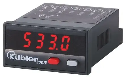 Produktfoto 1 von Kübler CODIX 533 Ein-Aus-Temperaturregler DIN-Hutschiene, Panel/ Thermoelement, Typ K Eingang 30V dc Ein-Aus