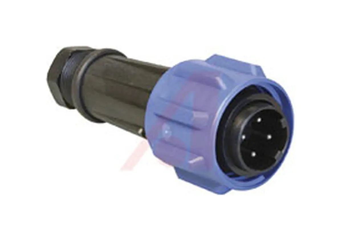 Produktfoto 1 von Bulgin PXA911 50 Standard Rundsteckverbinder Stecker 4-polig Stecker 32A Kabel IP68