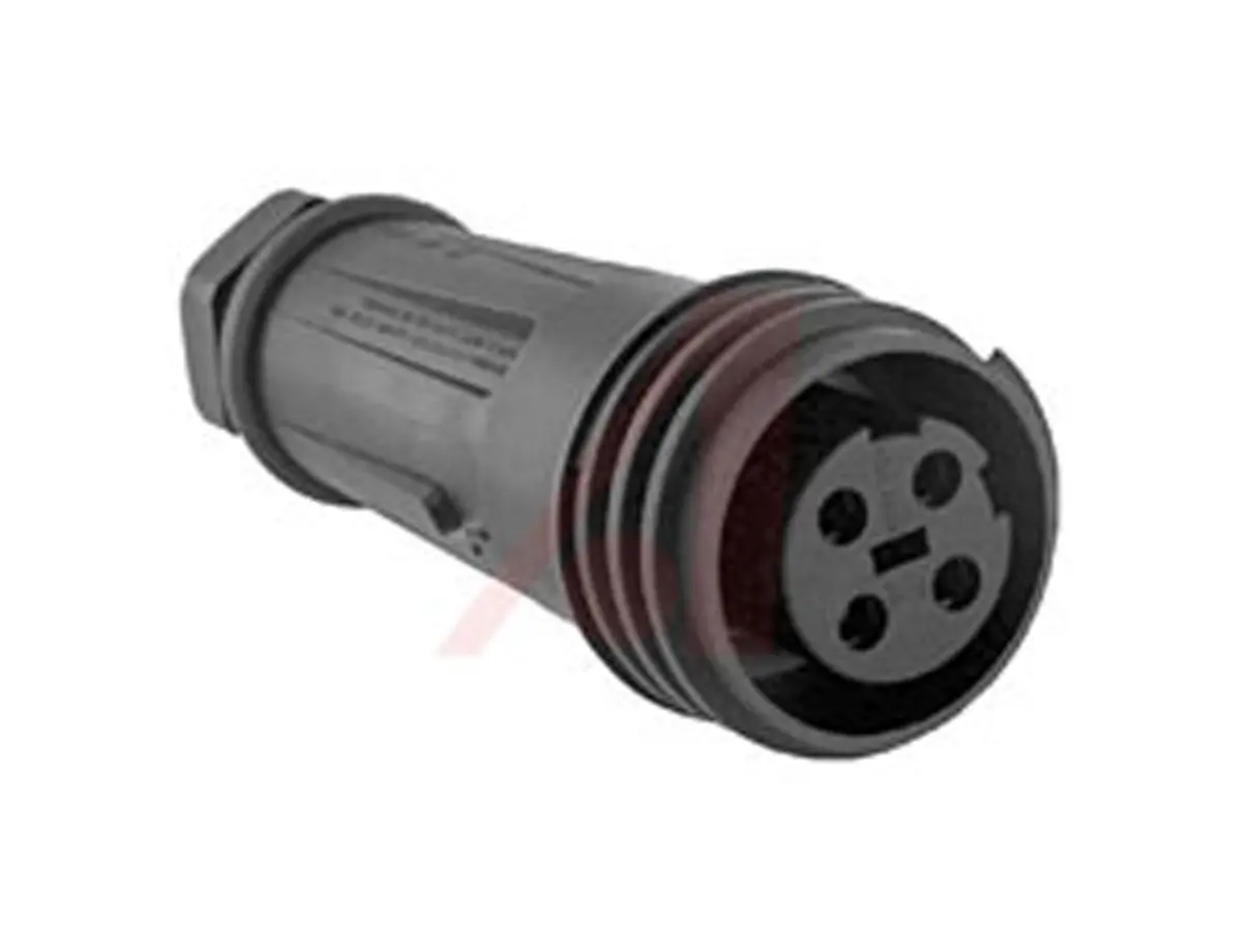 Produktfoto 1 von Bulgin PXA921 46 Standard Rundsteckverbinder Buchse 4-polig Buchse 32A Kabel IP68