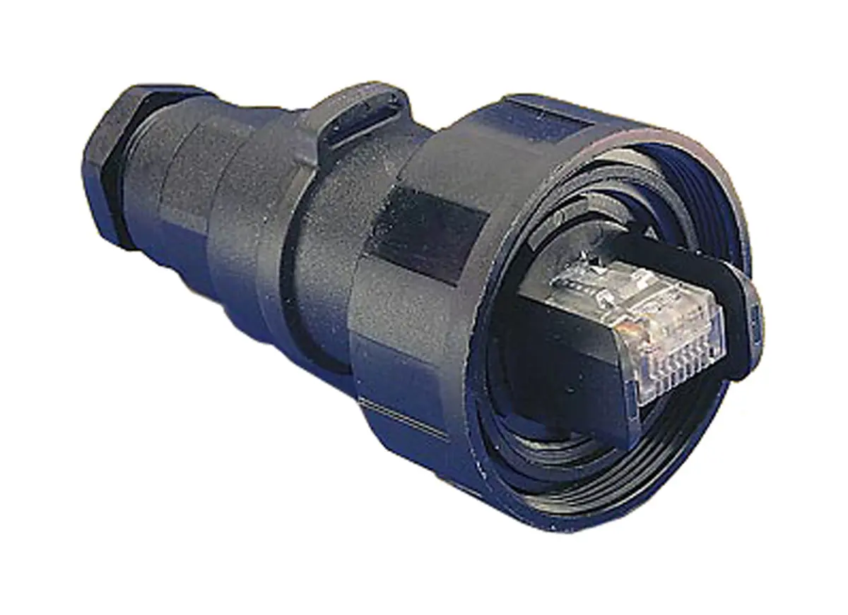 Produktfoto 1 von Bulgin PX0 Ethernet-Steckverbinder Kabel Gerade