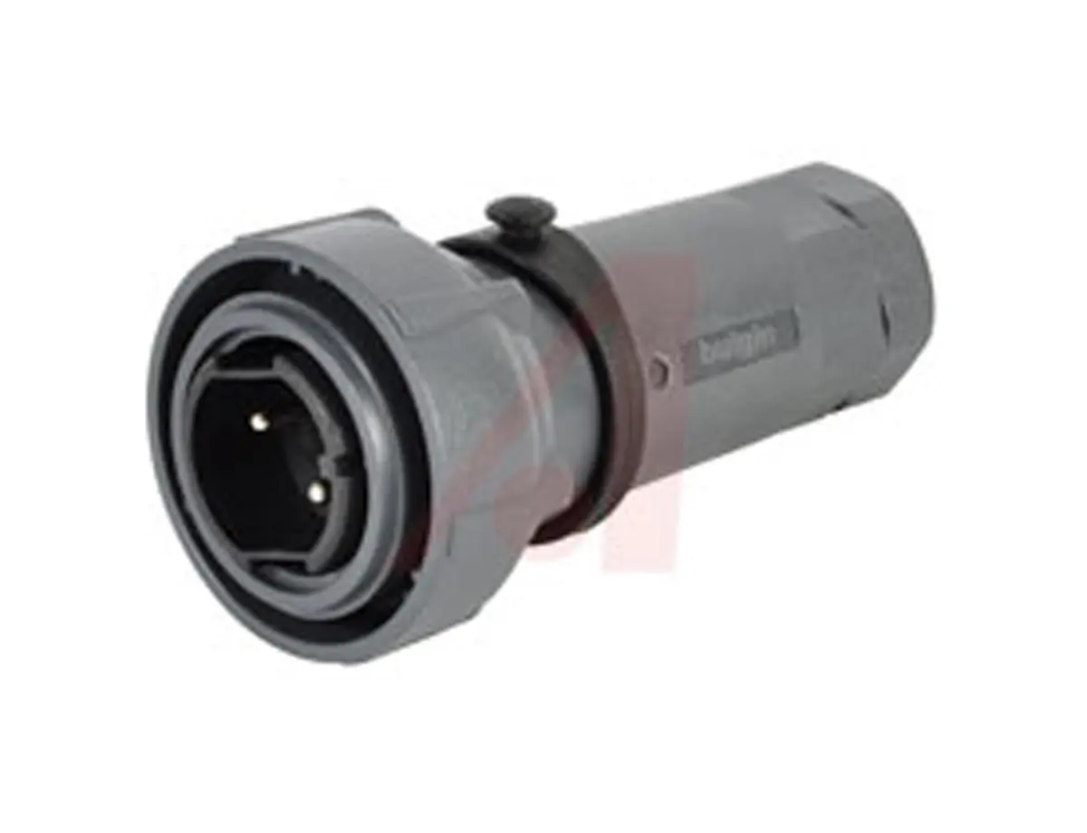Produktfoto 1 von Bulgin Buccaneer 7000 42 Standard Rundsteckverbinder Stecker 2-polig Stecker 25A Kabel IP66, IP68, IP69K