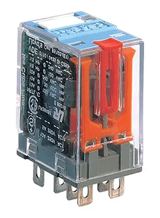 Produktfoto 1 von Turck C7-A20 Leistungsrelais 24V ac Spule 2-poliger Umschalter 10A 174 Ω 1.2 W
