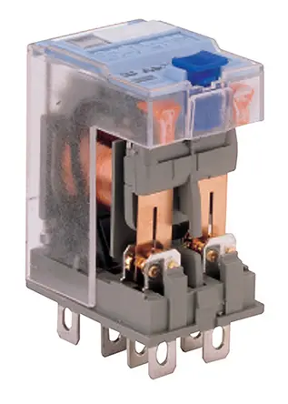Produktfoto 1 von Turck C7-T21 Leistungsrelais 24V Spule 2-poliger Umschalter 6A 594 Ω 1 W