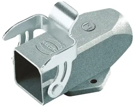 Produktfoto 1 von HARTING 1962 Gehäuse für robusten Stromversorgungsstecker 1 Hebel 1, Oberfläche 3A Steckverbindergehäuse, IP44, IP67