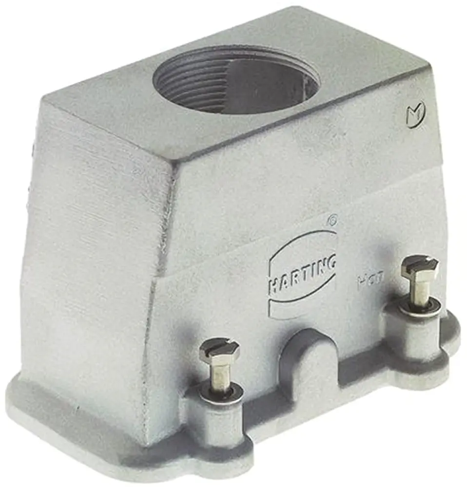 Produktfoto 1 von HARTING 1962 Kappe für robusten Stromversorgungsstecker Schraubbefestigung 24B Steckverbinderkappe, IP65