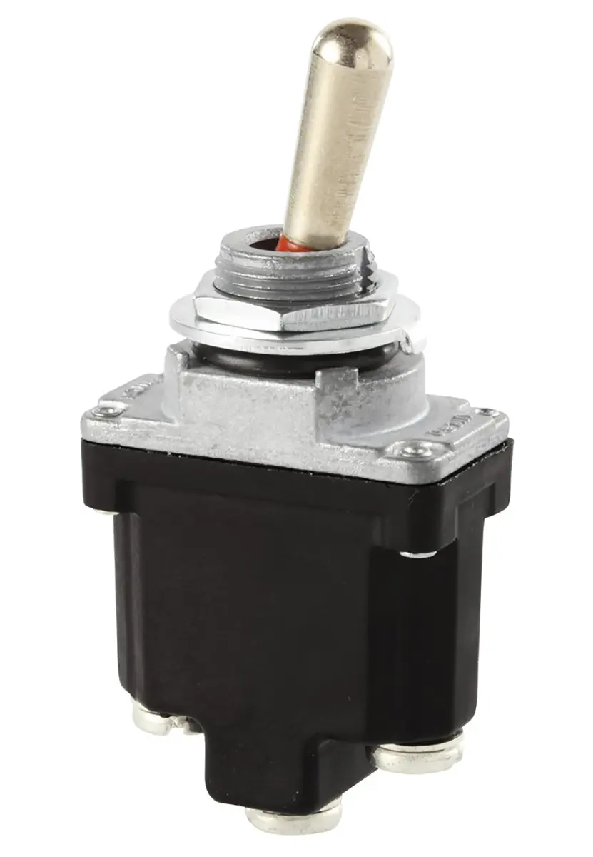 Produktfoto 1 von Honeywell Buchse Kippschalter SPST, Ein-Aus, 277 V ac, 15A, 20 A, 6 A, IP68, IP67, Schraube