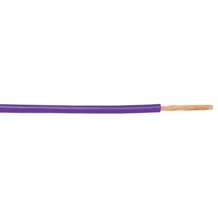 Produktfoto 1 von Alpha Wire Hookup Wire PVC Schaltdraht 0.2 mm², 24 AWG 30 m Violett Ø 1.12 mm 7 Litzen Polyvinylchlorid