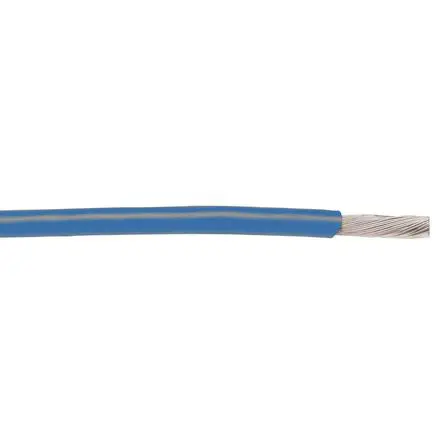 Produktfoto 1 von Alpha Wire Hookup Wire PVC Schaltdraht 0.24 mm², 24 AWG 305 m Blau Ø 1.14 mm 19 Litzen Polyvinylchlorid