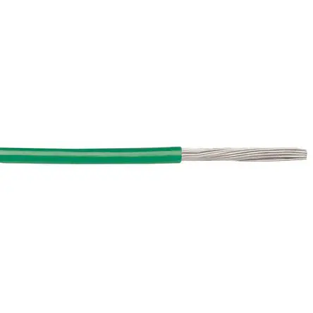 Alpha Wire Hookup Wire PVC Schaltdraht 0.13 mm², 26 AWG 30 m Grün Ø 1.3 mm 7 Litzen Polyvinylchlorid