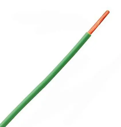 Produktfoto 1 von Alpha Wire Hookup Wire PVC Schaltdraht 0.33 mm², 22 AWG 30 m Grün Ø 1.45 mm 1 Litzen